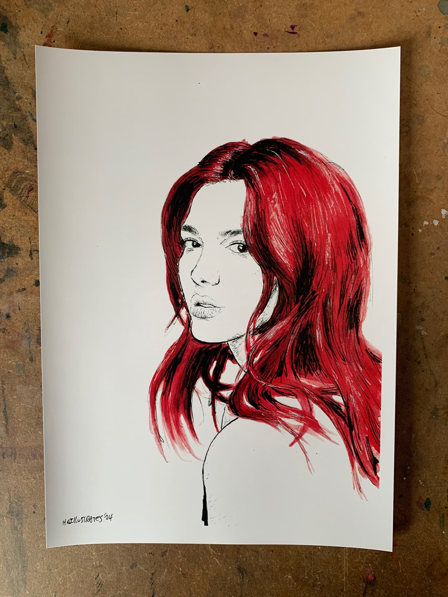 "Radically Optimistic" Print