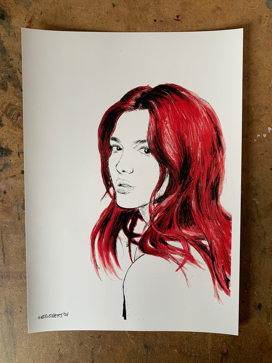 "Radically Optimistic" Print