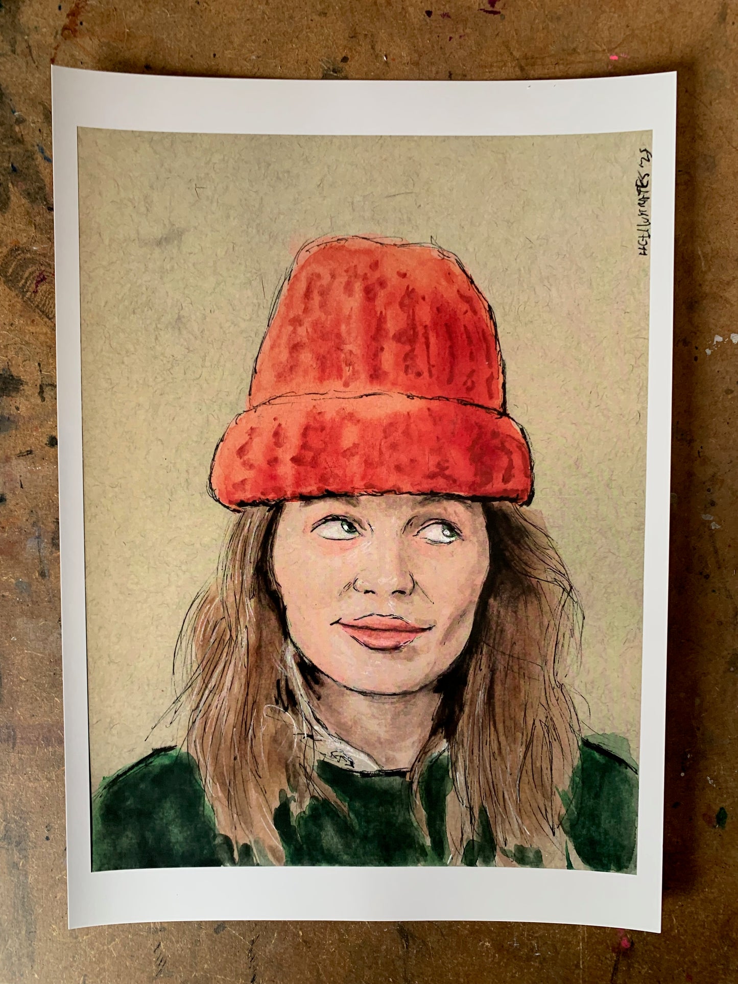 "October Passed Her By" Print
