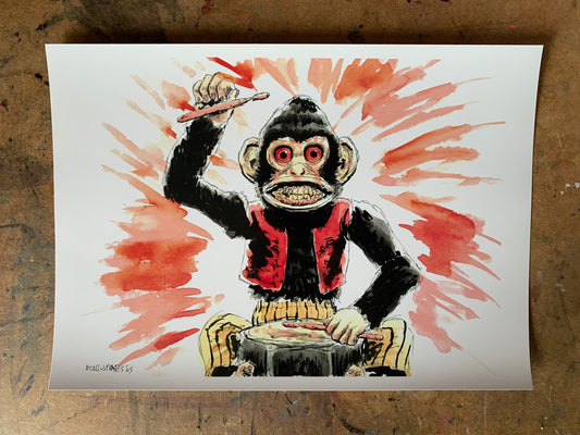 "That Cursed Monkey" Print