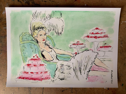 “Let Us Eat Cake” Print