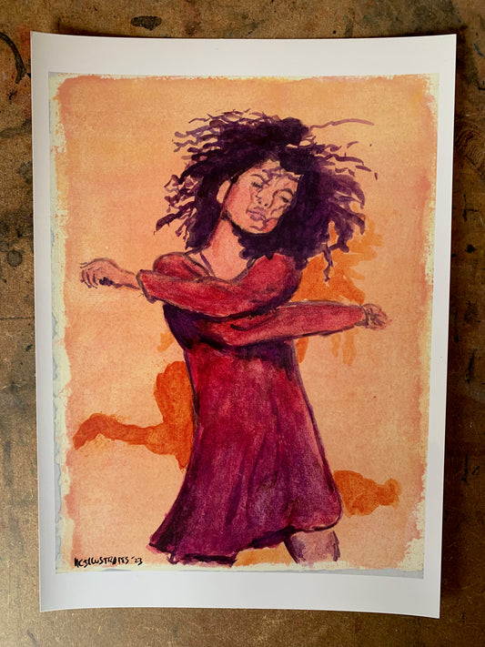 "Raw like a Cherry" Print