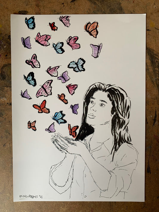 "Corvino, Critters and Creepers" Print