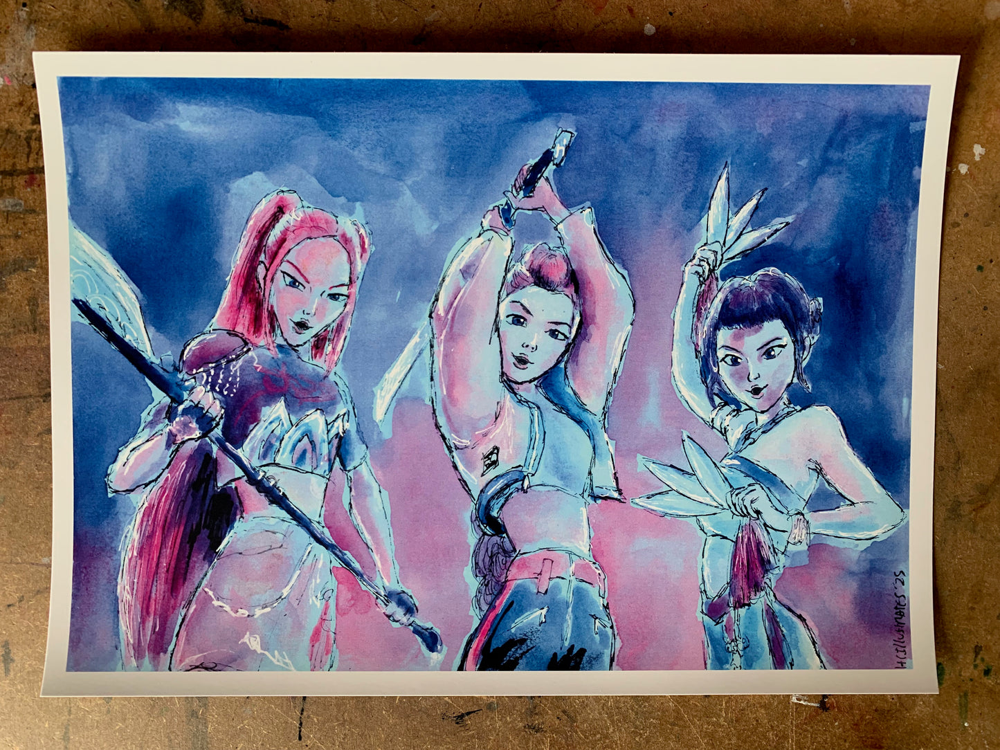 "Fit Check For Their Napalm Era" Print