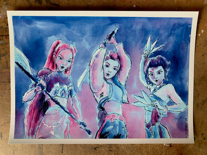 "Fit Check For Their Napalm Era" Print