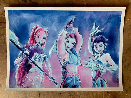 "Fit Check For Their Napalm Era" Print