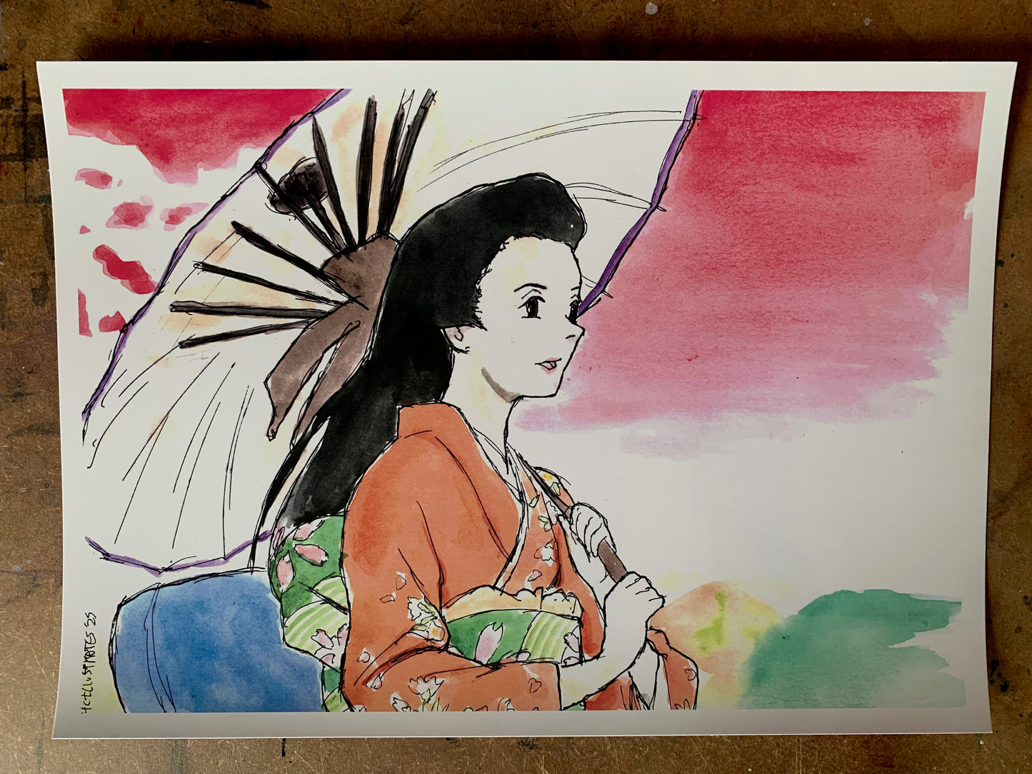 "The Lives of Chiyoki" Print