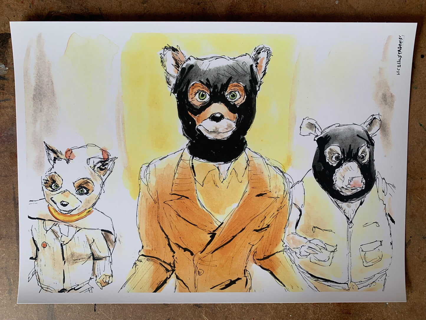 "A Quote Unquote Fantastic Fox" Print