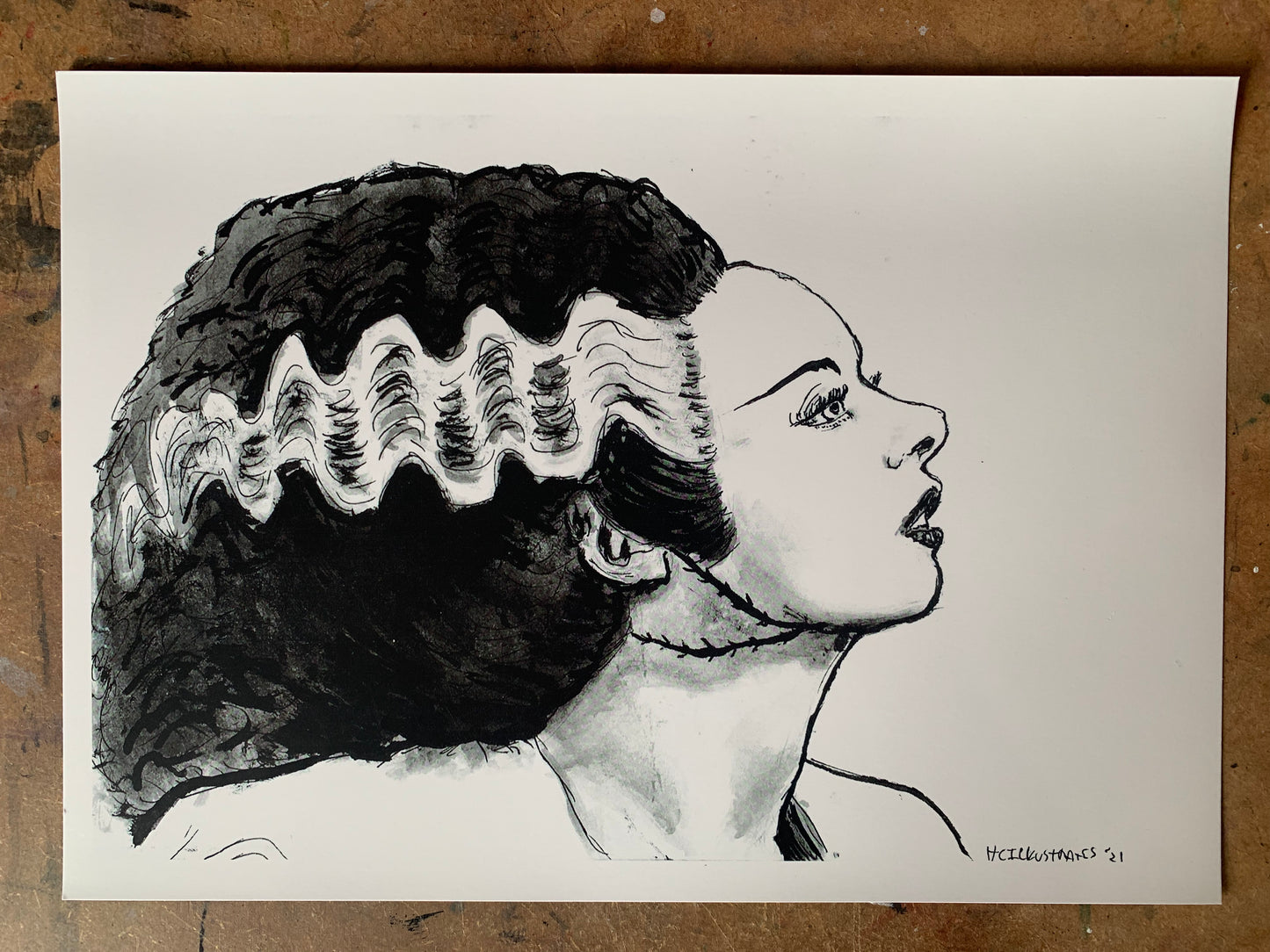 "The Monster's Bride" Print