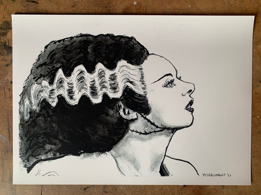 "The Monster's Bride" Print
