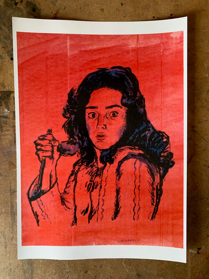 "All of Them Technicolour Witches" Print