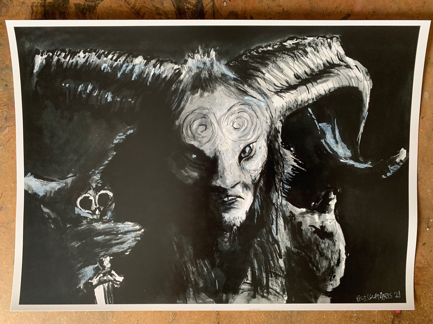 "A Faun of many Names" Print