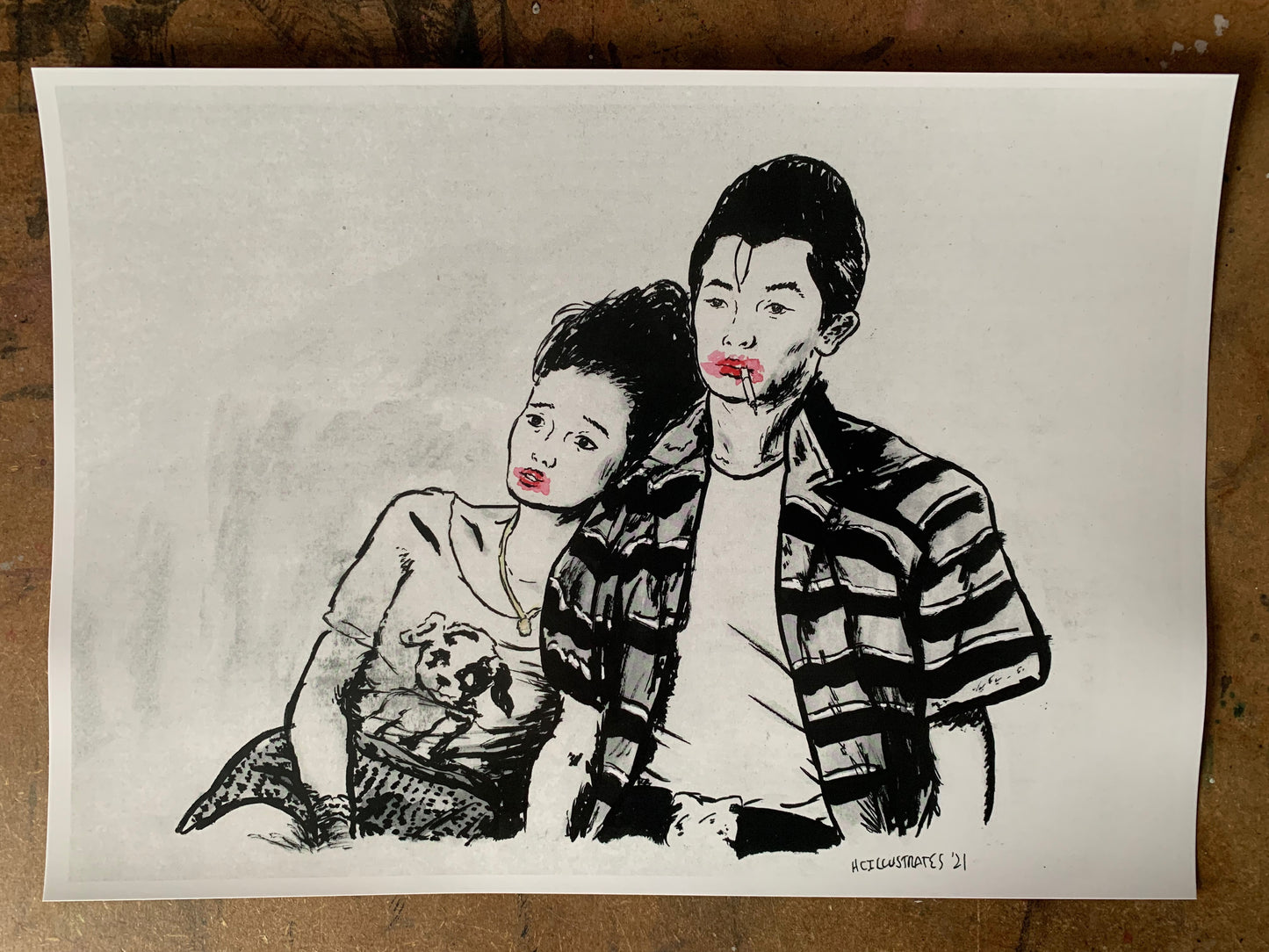 "Memphis does look like Yokohama" Print