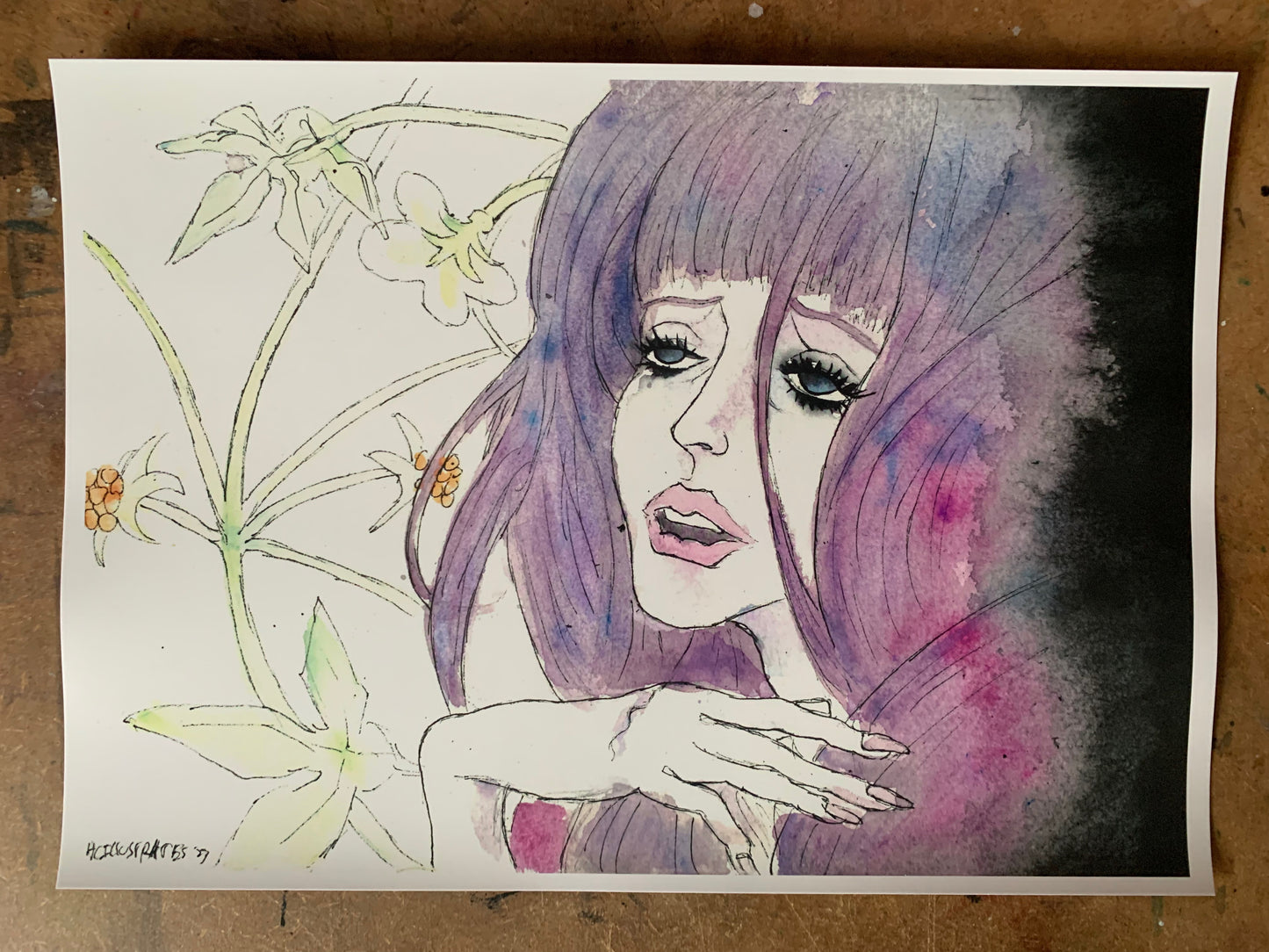 "The Witching of Jeanne" Print