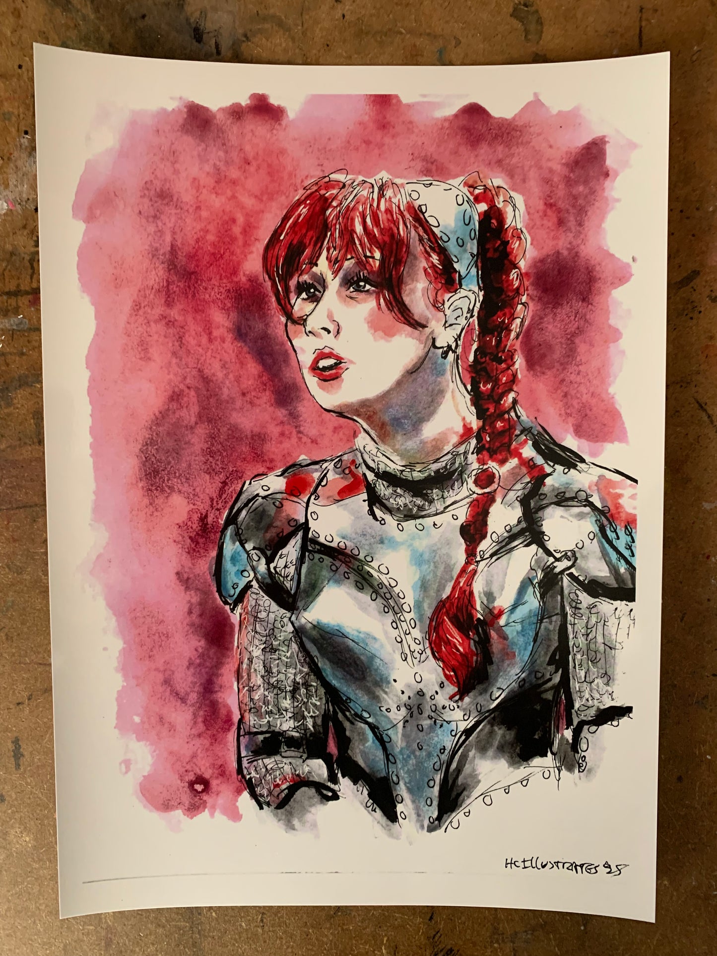 "I HOPE THIS PLAYS HOT TO GO!” Print