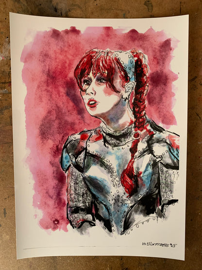 "I HOPE THIS PLAYS HOT TO GO!” Print