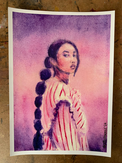 "Vertigo From A Black Hole” Print