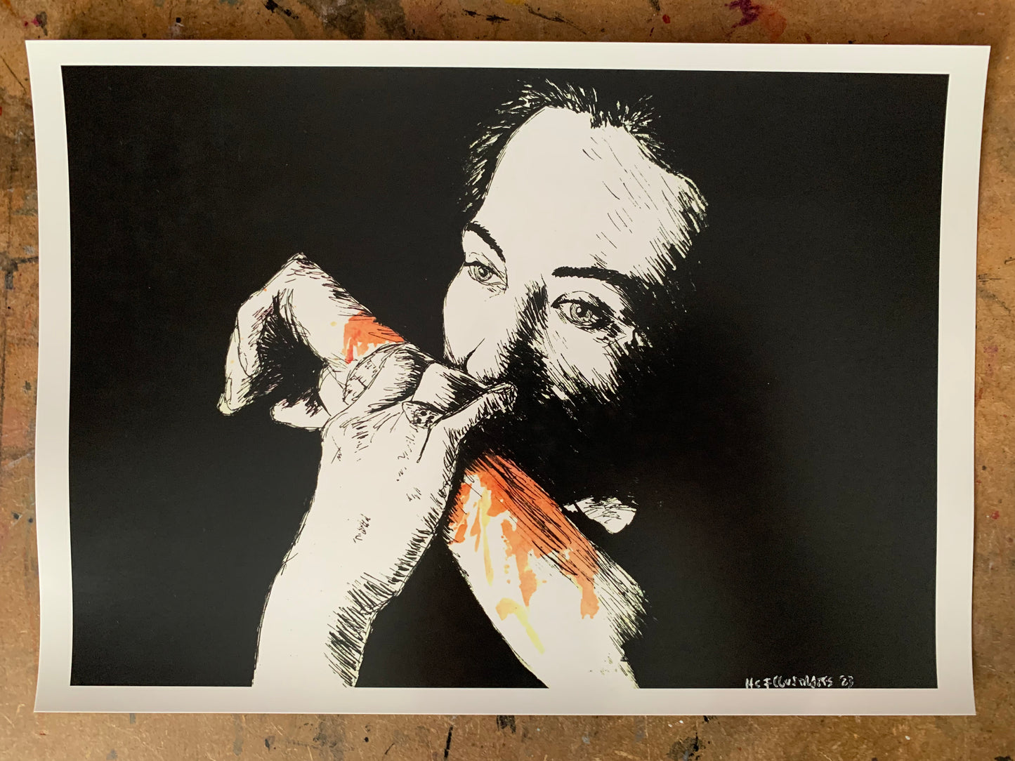 "A Skin-Deep Obsession” Print