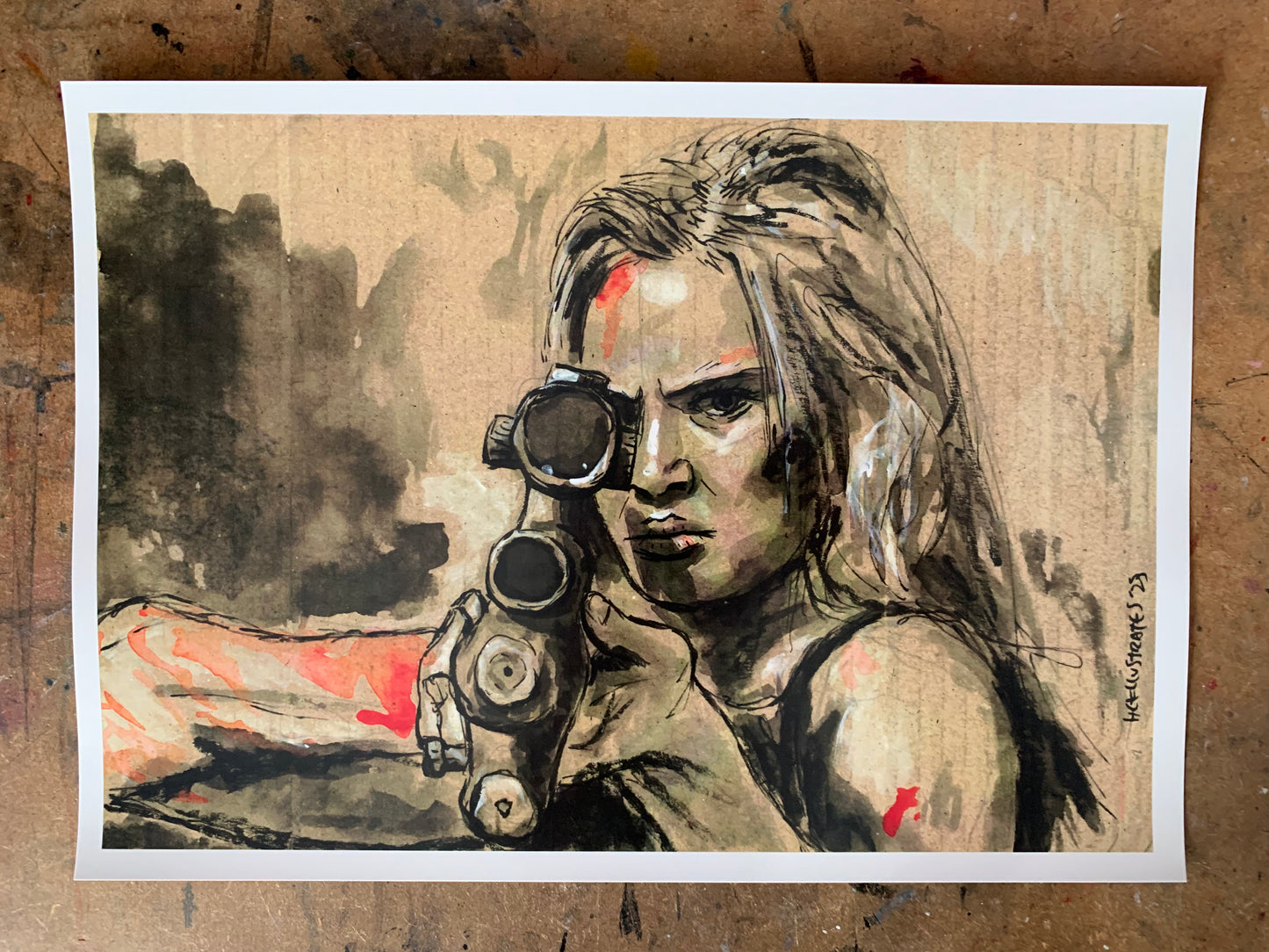 "Shoot the (Male) Gaze" Print