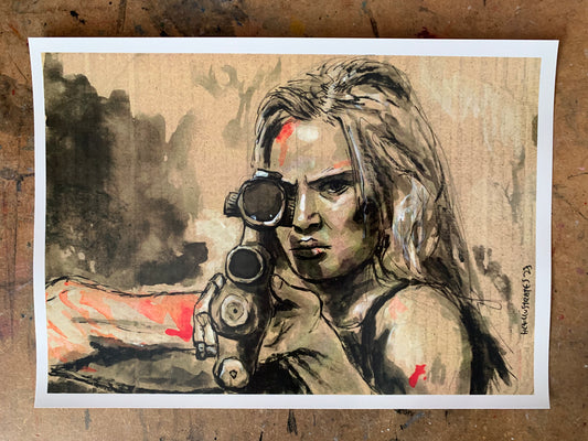 "Shoot the (Male) Gaze" Print