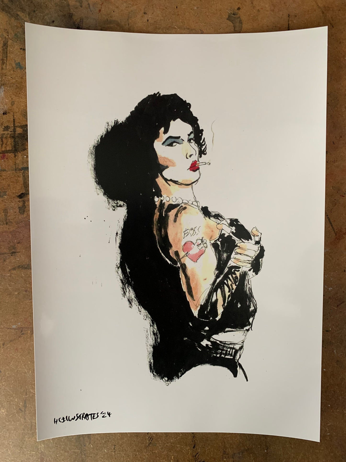 "TIMEEE WARPPP YEAHHHH” Print