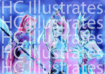 "Fit Check For Their Napalm Era" Print