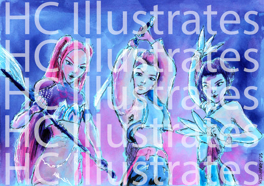 "Fit Check For Their Napalm Era" Print