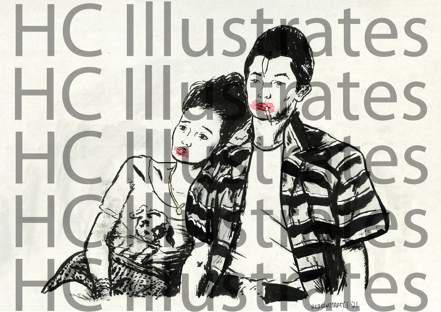 "Memphis does look like Yokohama" Print