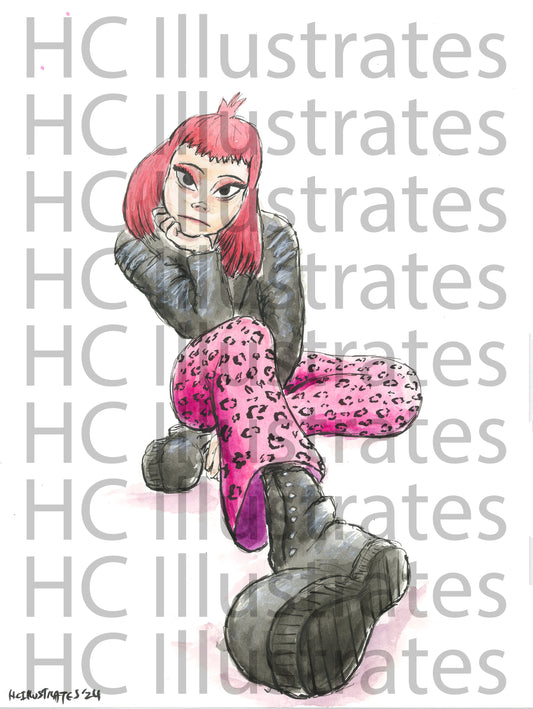 "Get Her Cool Shoeshine" Print