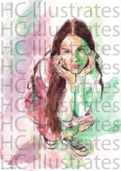 "Kiss Her and She Might Drop Dead" Print