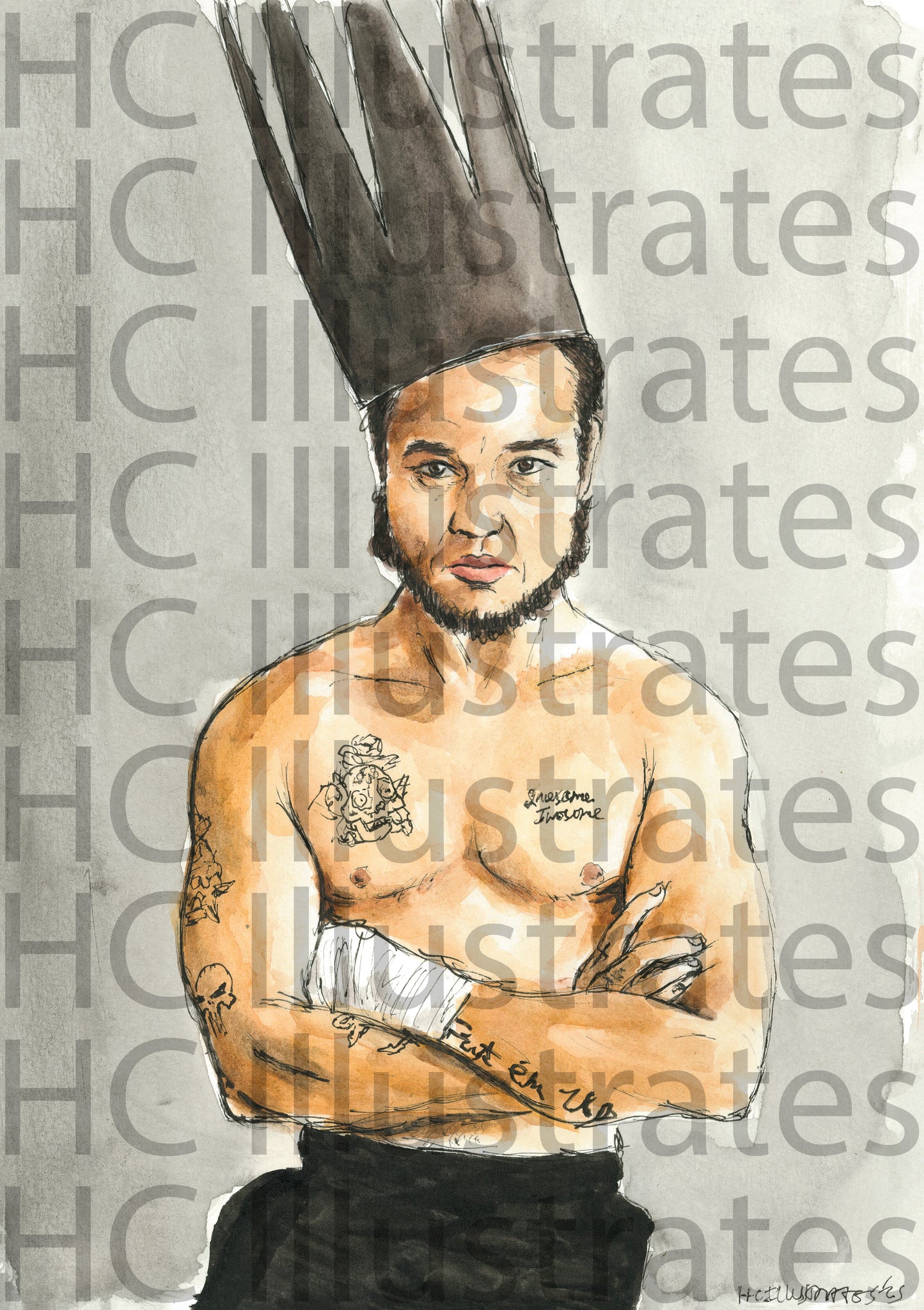 "Cacahuate" Print