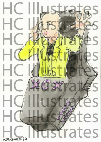 "Professor XCX" Print