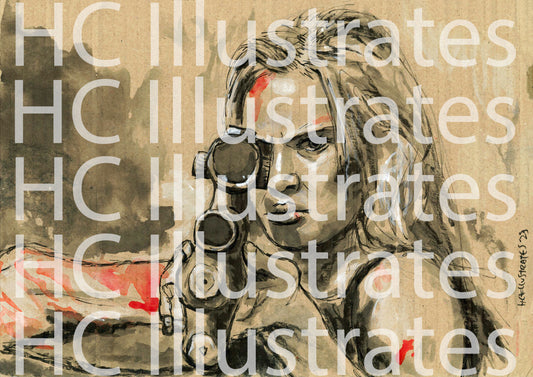 "Shoot the (Male) Gaze" Print