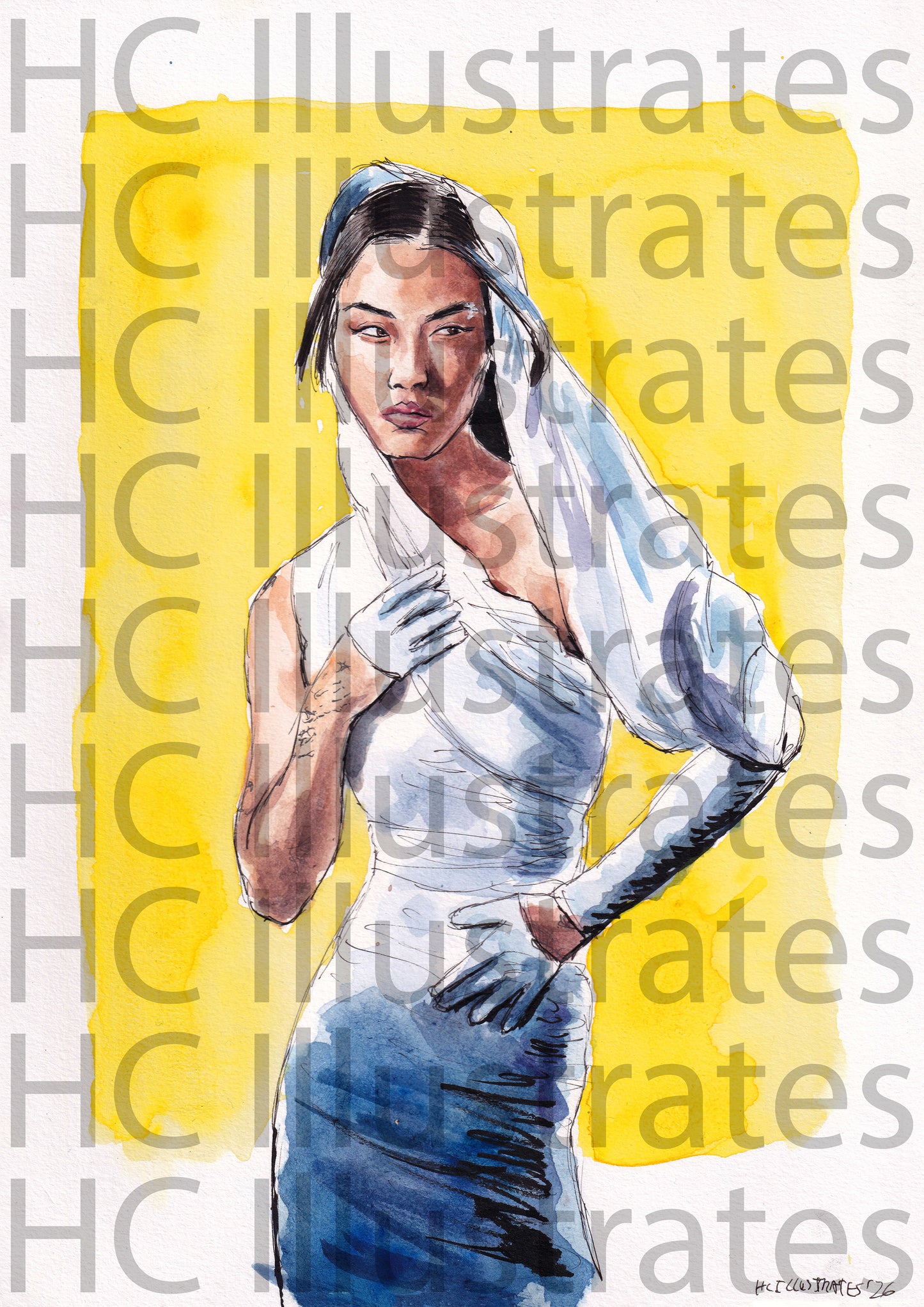 "This Hell's Better with Her" Print