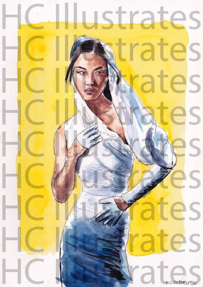 "This Hell's Better with Her" Print