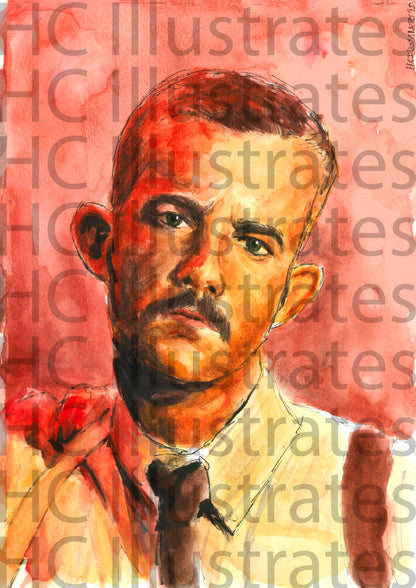 "Him, Her, Werewolves and Juice" Print