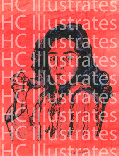 "All of Them Technicolour Witches" Print