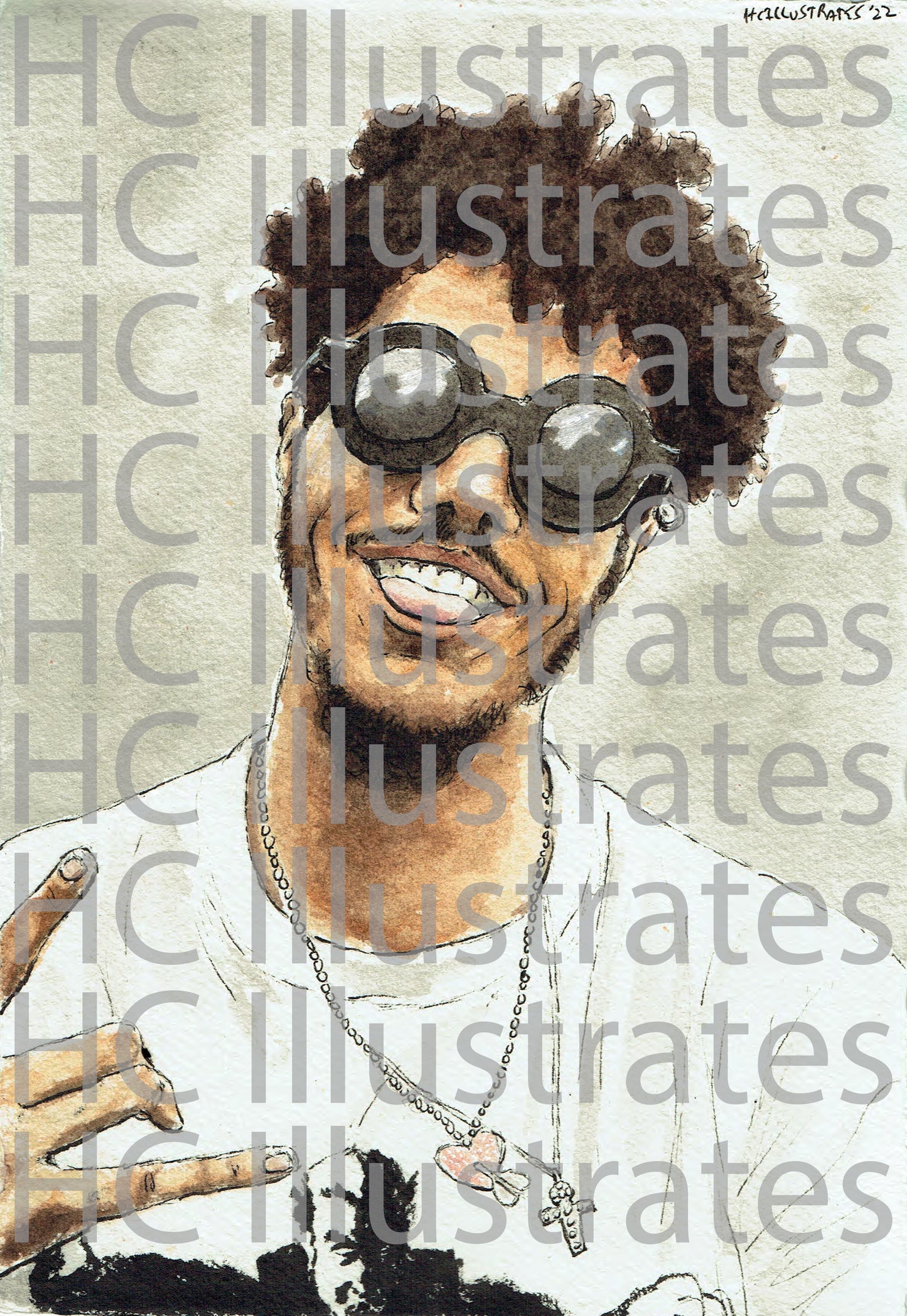 "Trace-O From the Lane" Print