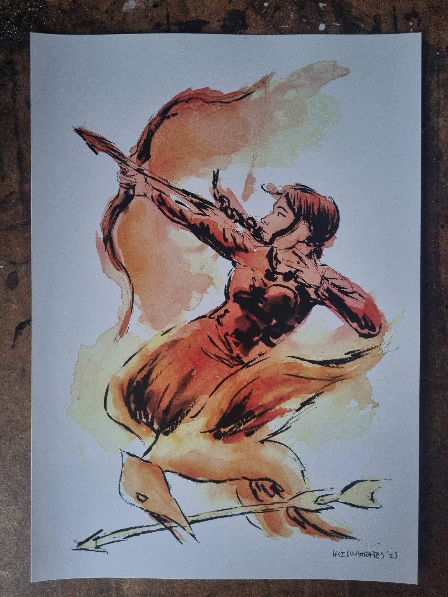 "If We Burn, You Burn With Us" Print