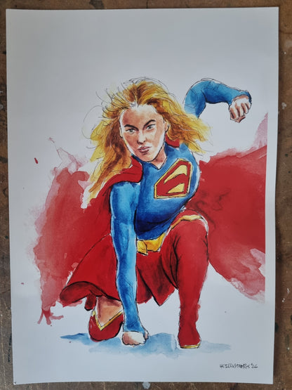 "Mighty Maiden of Tomorrow" Print