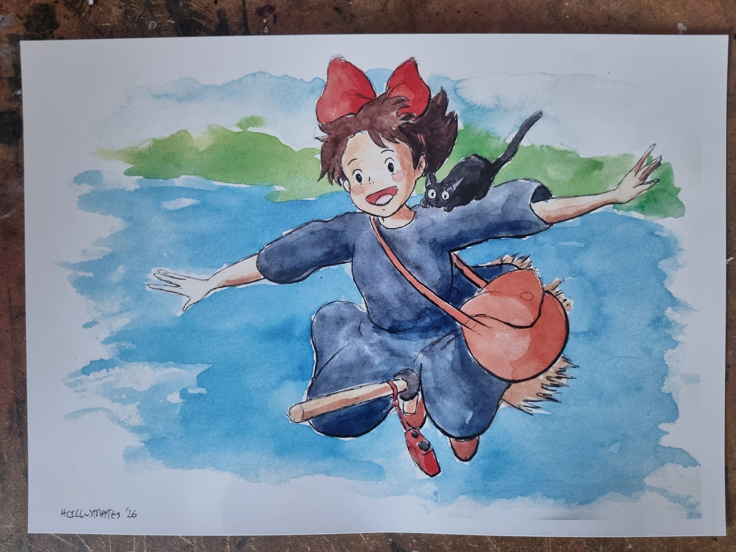 "If She's Been Enveloped in Tenderness" Print